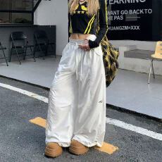 批发高密塔丝隆复合 美式户外登山伞兵裤廓形<b class='q'>运动</b><b class='q'>休闲</b>速干阔腿工装裤