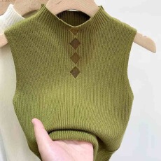 批发挂脖<b class='q'>爵士舞</b>上衣夏外穿美背设计感露肩短款针织辣妹甜辣jazz吊带