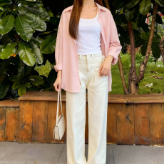 实拍#150小矮个子韩系设计感美式牛仔裤高腰直筒阔腿窄版xs八分夏