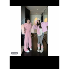 批发【AYOBE】小贤 10月17日10:00新品  气质担当<b class='q'>甜美</b>羊毛博主风套装