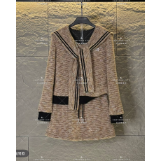 批发LLVD-B259【加绒】<b class='q'>秋</b>冬新品<减龄系列>长袖休闲重工卫衣套装两件