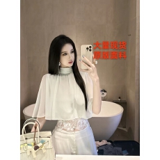 批发by onion 重要场合漂亮假两件衬衫女士2026新款独特披肩衬衣小衫