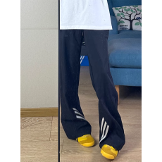 批发美式机能三条杠冲锋裤女夏季新款学生<b class='q'>韩版</b>休闲运动长裤