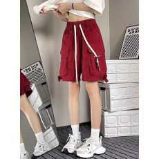 批发特价大口袋工<b class='q'>装</b>短<b class='q'>裤</b>女夏季新款学生<b class='q'>韩版</b>重工休闲运动五分<b class='q'>裤</b>