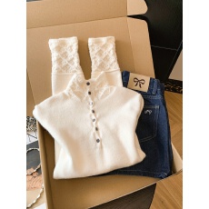 批发实拍  半<b class='q'>高领</b>镂空针织衫保暖巨好看可外穿内搭氛围感<b class='q'>毛衣</b>