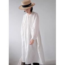 批发春季棉麻文艺<b class='q'>森系</b>连衣裙<b class='q'>衬衫</b>裙