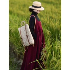 批发文艺复古森系灯芯绒背心<b class='q'>连衣裙</b>秋冬女装宽松<b class='q'>日系</b>过膝裙子