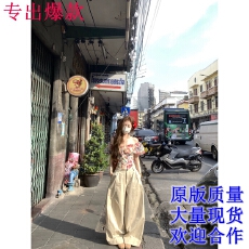 批发Xxiiuu油画来信法式小衫碎花鱼骨一字肩上衣女夏雪纺衫<b class='q'>上装</b>