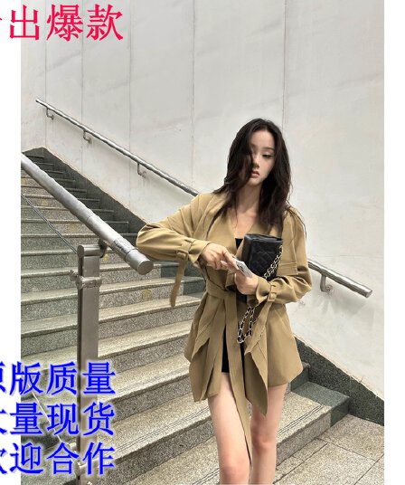5werkwen 베이 촨 장면 어린이 고대 조기 바람막이 프릴 칼라 쇼트 스타일 빅 칼라 재킷 재킷 품격 코트