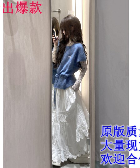 봄 자이언트 잘 생긴 ~ 중 이른 봄 한 부서 전체 집합 ootd 착용 가져 가라. 세트 여성 2026 새로운 반신 스커트 3종 세트