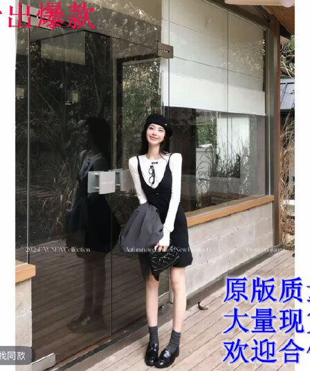 린 천 입력 그리드 레이 캐주얼 파이 새로운 품격 슬림해 보이는 고급 센스 미니멀리즘 부서 패션 세트 여성 의류