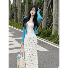 批发已到货 早春辣妹针织吊带<b class='q'>开衫</b>春女早春季内搭外套韩系穿搭短款