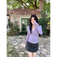 批发已到货 丁香花春秋法式温柔气质时尚百搭显瘦上衣<b class='q'>女</b>春秋新款