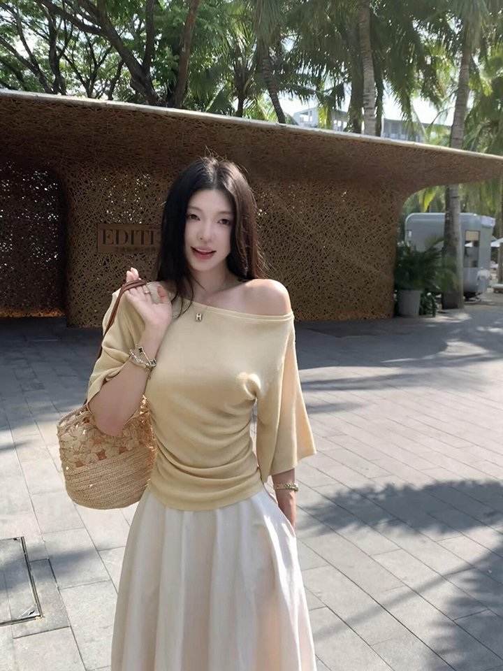 있음 도착 사쿠라 섬 사랑 여름 부드러운 한 부서 품격 패션 슬림해 보이는 다용도 순수한 욕망 우아함 얼음 센스 맨위