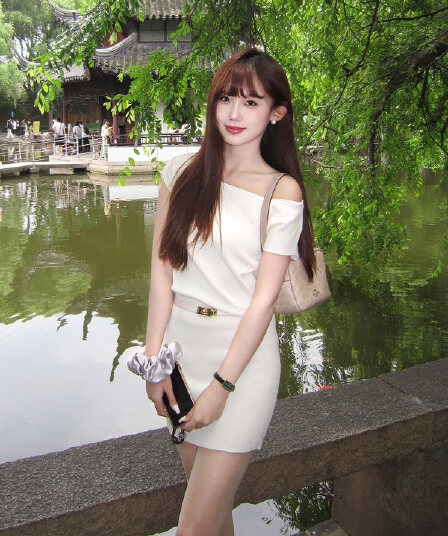 있음 도착 프라임 연 여성 주님 20 경 사진 니트 드레스 보내기 벨트 순수한 욕망 섹시함 패션 여름 미니 스커트 여름
