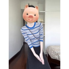 批发已到货  秋新款撞色条纹圆领针织衫小众百搭上衣半身裙两件套女