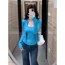 批发已到货 辣妹针织<b class='q'>吊带</b>开衫<b class='q'>女</b>早秋季内搭外套韩系穿搭短款<b class='q'>女</b>秋