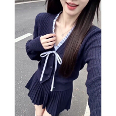 批发已到货 秋冬季针织套装女富家千<b class='q'>金</b>一整套穿搭高级感独特两件套