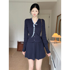 批发已到货 秋冬季针织套装女富家千<b class='q'>金</b>一整套穿搭高级感独特两件套女