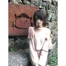 批发已到货 甜水仙裙甜美温柔风针织罩衫女秋冬<b class='q'>连衣裙</b><b class='q'>蝴蝶结</b>修身显瘦