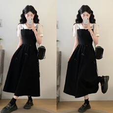 批发实拍<b class='q'>大码</b><b class='q'>女装</b>2026夏季新款韩版胖MM优雅气质蝴蝶结显瘦遮肉连衣裙