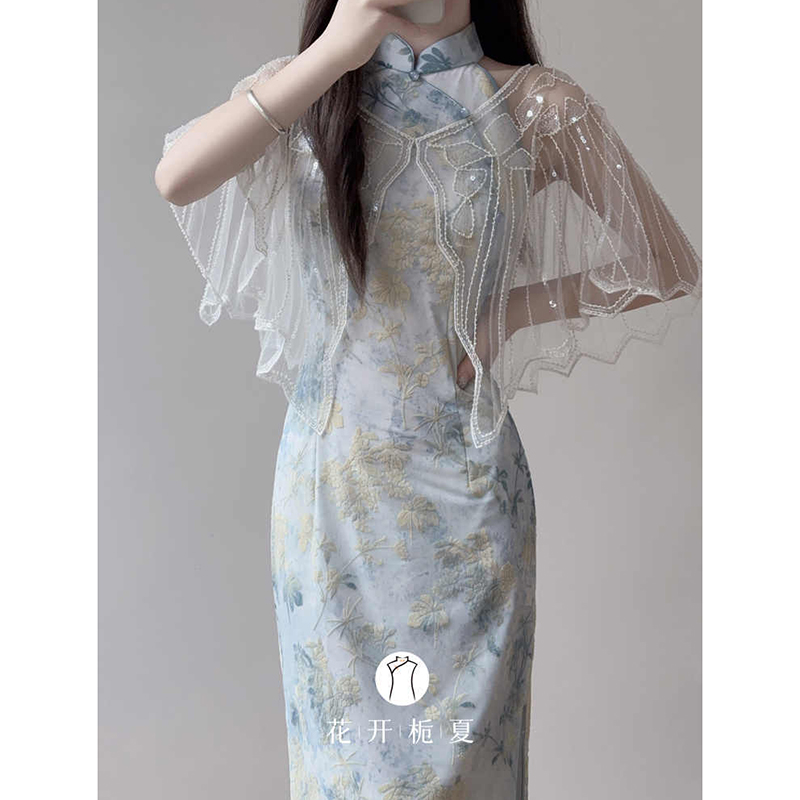 FA36304# 云肩披肩配旗袍外搭新中式超仙国风百搭配饰 服裝批發女裝批發服飾貨源