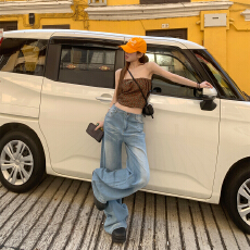 批发【BSF.cn】春夏日常轻松街头感｜舒适指南 夏型清爽拼接宽松<b class='q'>牛仔</b>