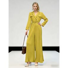 批发Women's oversized wide leg jumpsuit   女士纯色大码阔腿<b class='q'>连体裤</b>