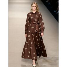 批发复古风优雅气质独特别致重工刺绣蝴蝶长袖防晒衬衫套装高腰<b class='q'>半身裙</b>