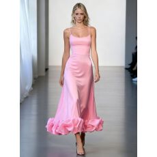 批发欧美时尚经典女装气质抹胸<b class='q'>吊带</b>辣妹A连衣裙度假紫色显瘦新品长裙