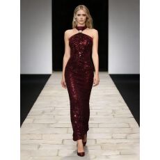 批发新款亮片晚礼服轻奢高端<b class='q'>露背</b><b class='q'>连衣裙</b>