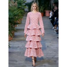 批发星原创GAO级定制【古埃及皇后】设计师轻奢名媛修身气质<b class='q'>连衣裙</b>