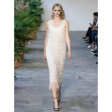 批发高级感水溶蕾丝绣花无袖上衣女不规则设计感小众开衫外套