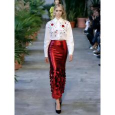 批发<b class='q'>欧美</b>奢华高级感高闪闪重工高片半身裙晚会礼服裙聚会A字<b class='q'>长裙</b>新款