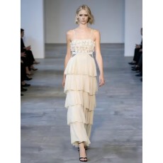 批发<b class='q'>欧美风</b>新款外贸女装新款时尚纯色无袖露腰蛋糕裙