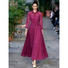 批发气质复古连衣<b class='q'>裙</b>精致重工蕾丝镂空礼服高端轻奢小众长<b class='q'>裙</b><b class='q'>新款</b>