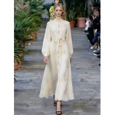 批发超看好法式重工刺绣<b class='q'>连衣裙</b>女2026春季新款度假裙白色仙女裙女