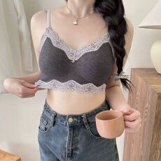 批发2026早春新款爆款暖肌磨毛蓄热保暖内衣带胸垫显瘦吊带背心女