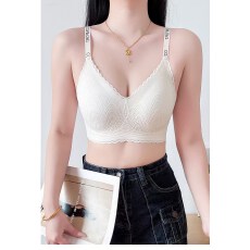 批发<b class='q'>蕾丝</b>性感乳胶钢圈无痕<b class='q'>文胸</b>聚拢女小胸下垂大胸内衣收副乳胸罩