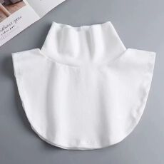 批发抖音内搭神器韩版潮流条纹高领假领子女百搭学生假领保暖围脖秋冬