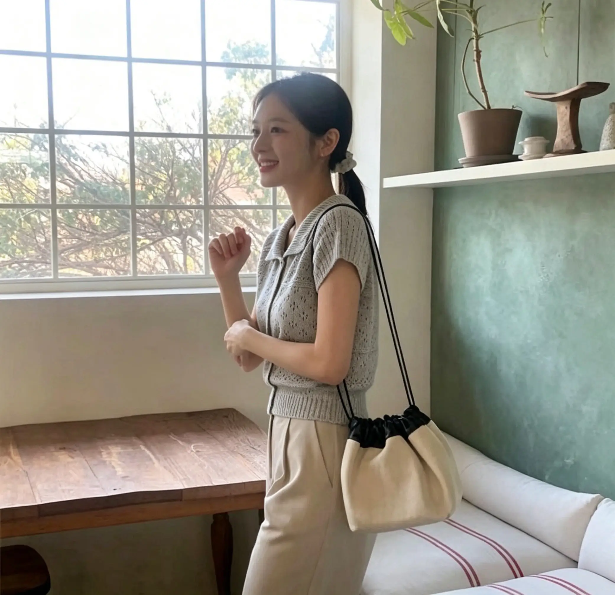 여름 오픈워크 니트 상세 이미지 15