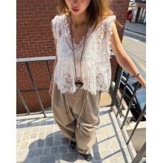 批发有货 chic <b class='q'>百搭</b>蕾丝背心