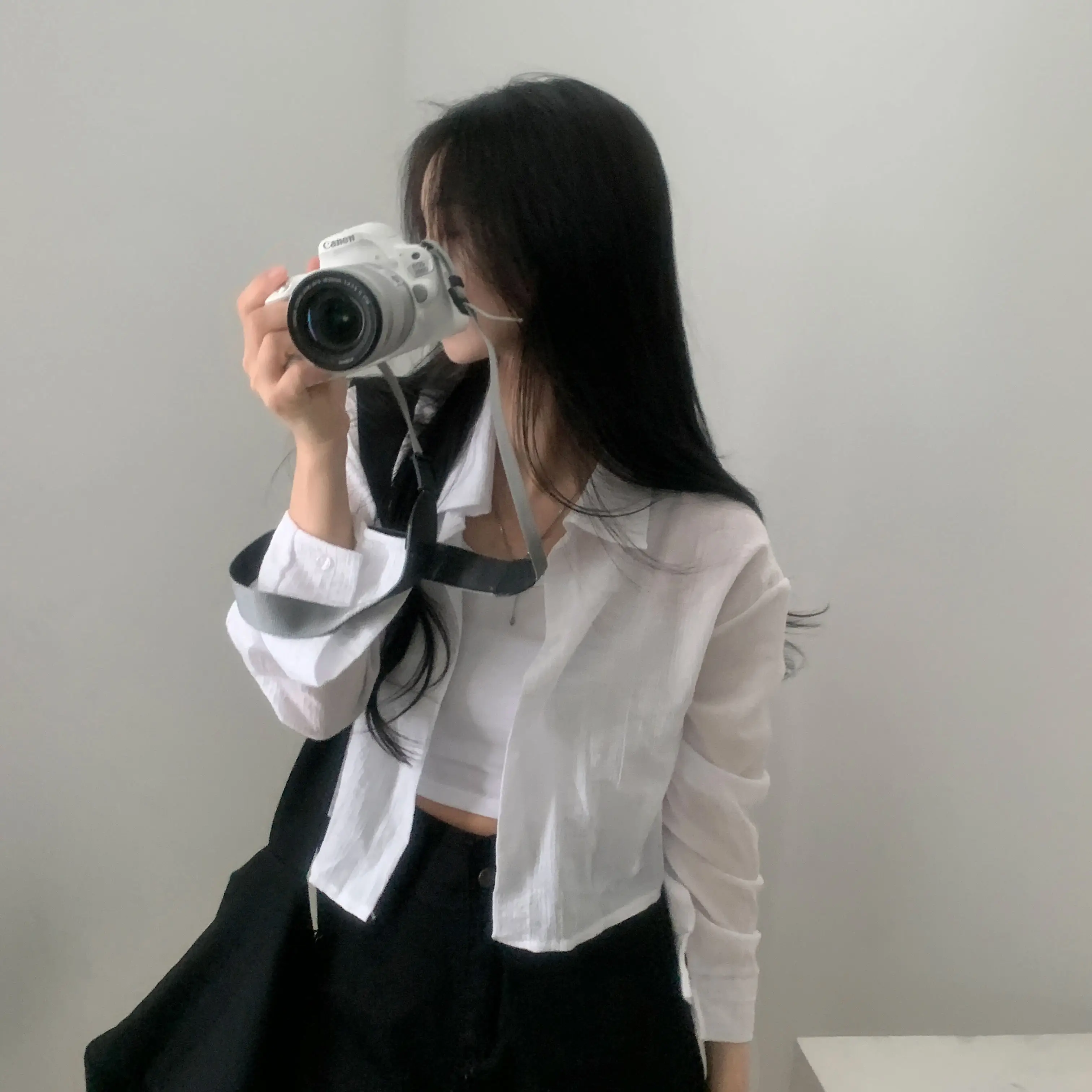 스트라이프 긴소매 셔츠 상세 이미지 4