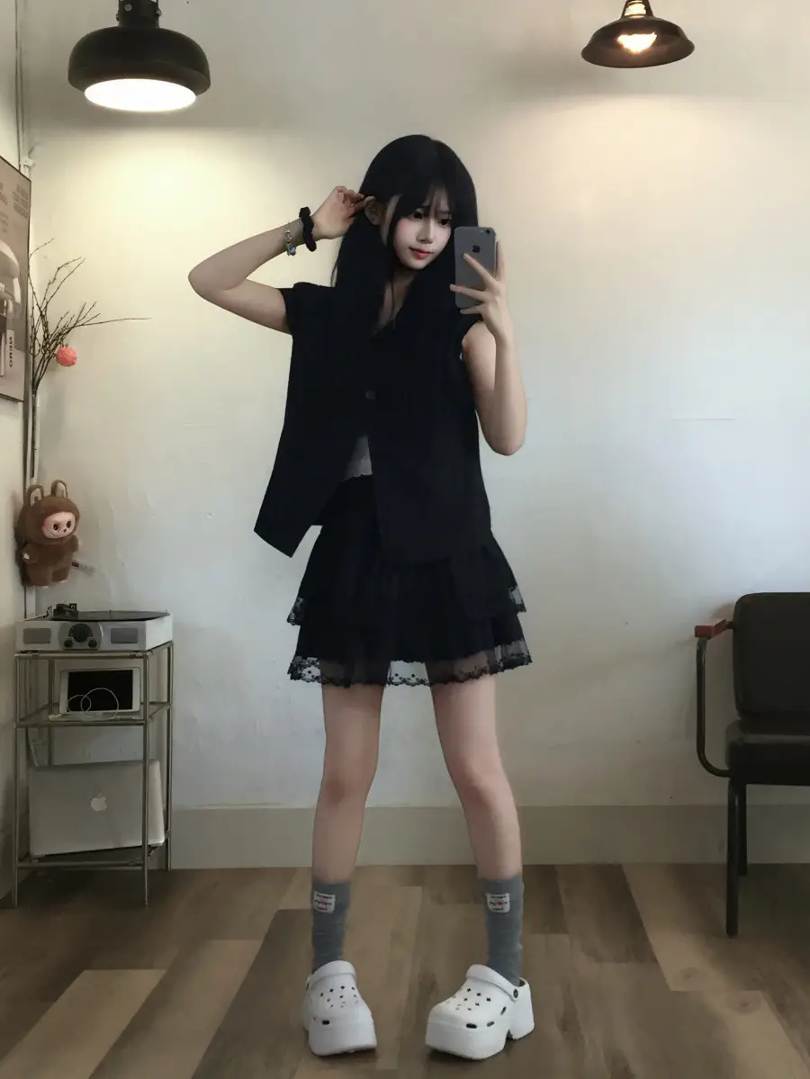 한국인기 루즈핏 가디건 상세 이미지 18