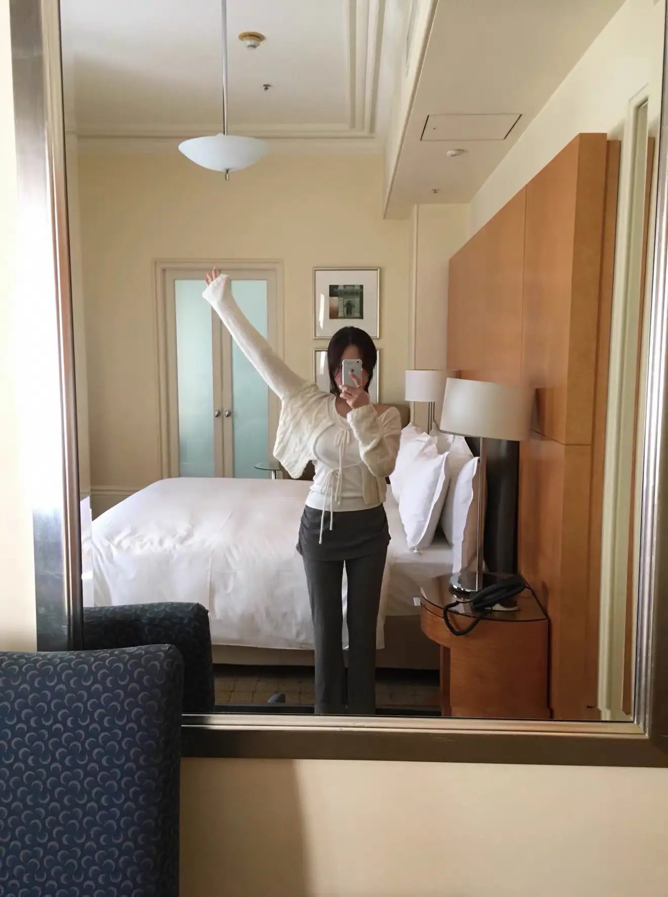 V넥 레이스 가디건 상세 이미지 5