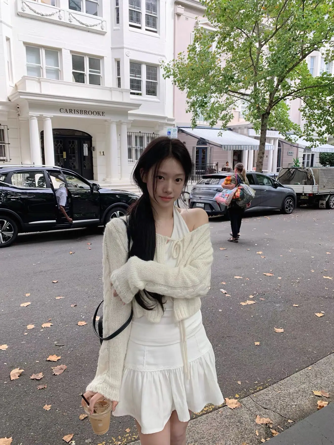 V넥 레이스 가디건 상세 이미지 7