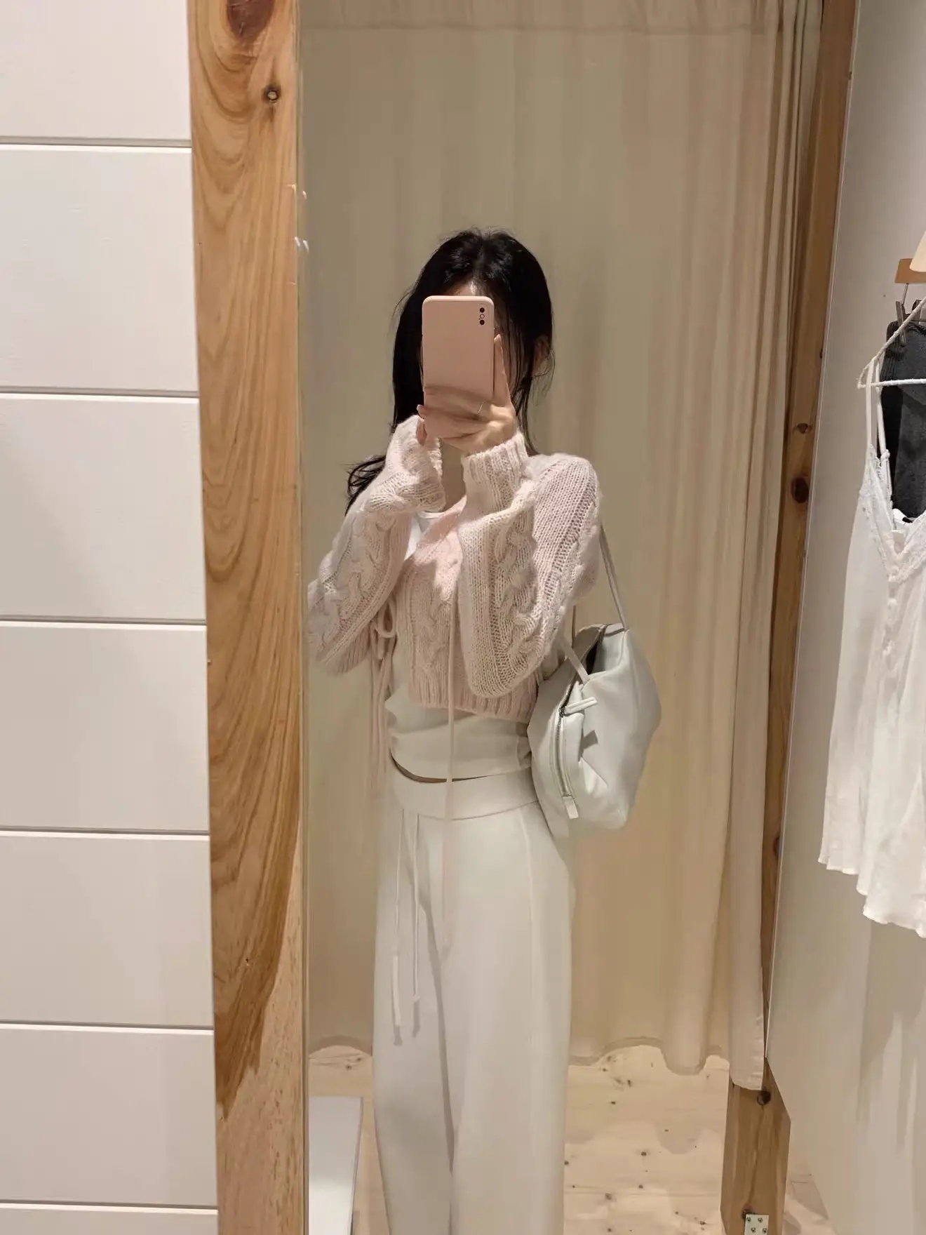V넥 레이스 가디건 상세 이미지 11