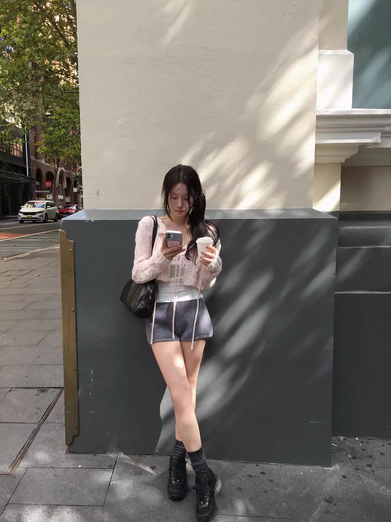 V넥 레이스 가디건 상세 이미지 15