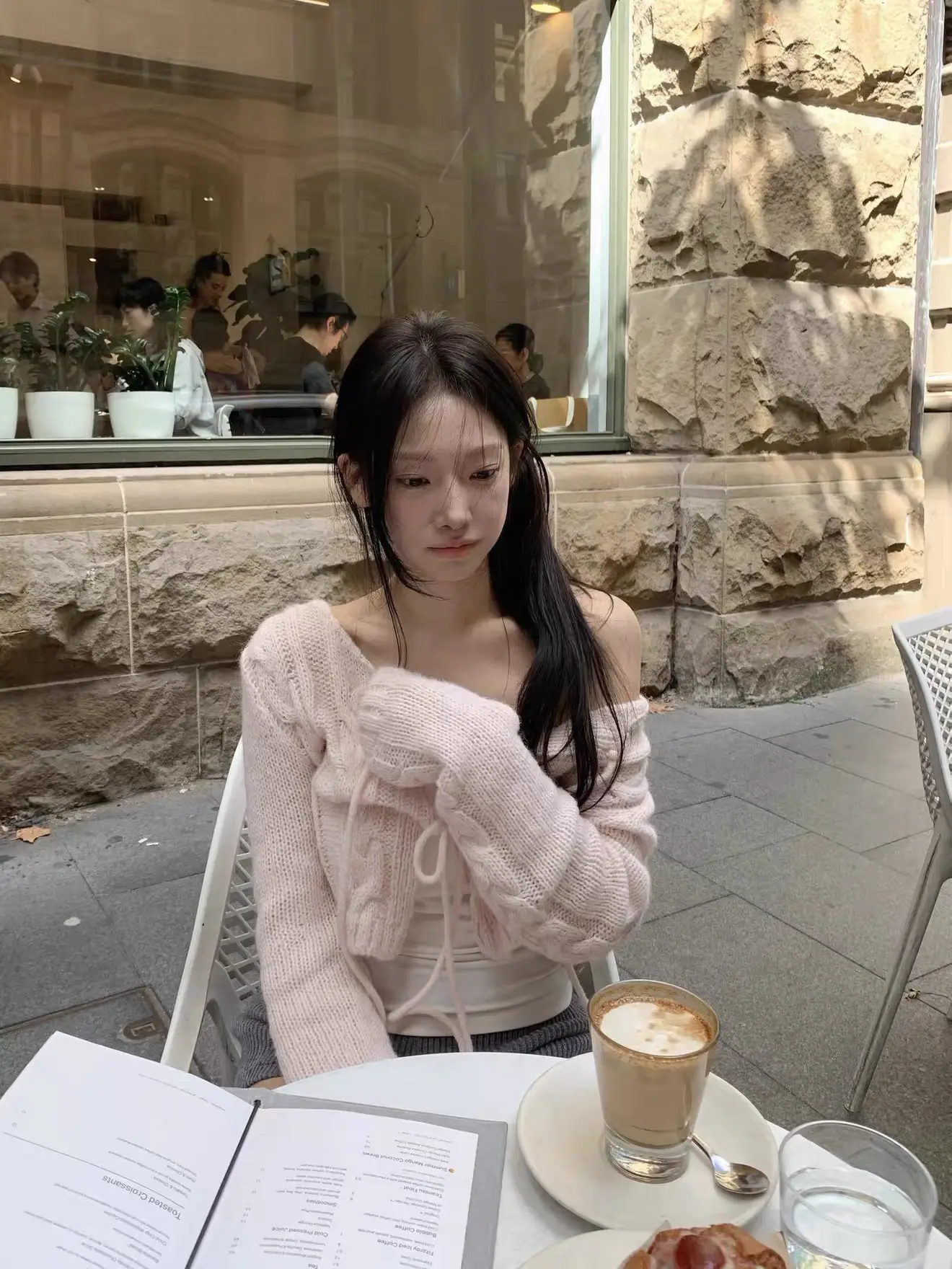 V넥 레이스 가디건 상세 이미지 18