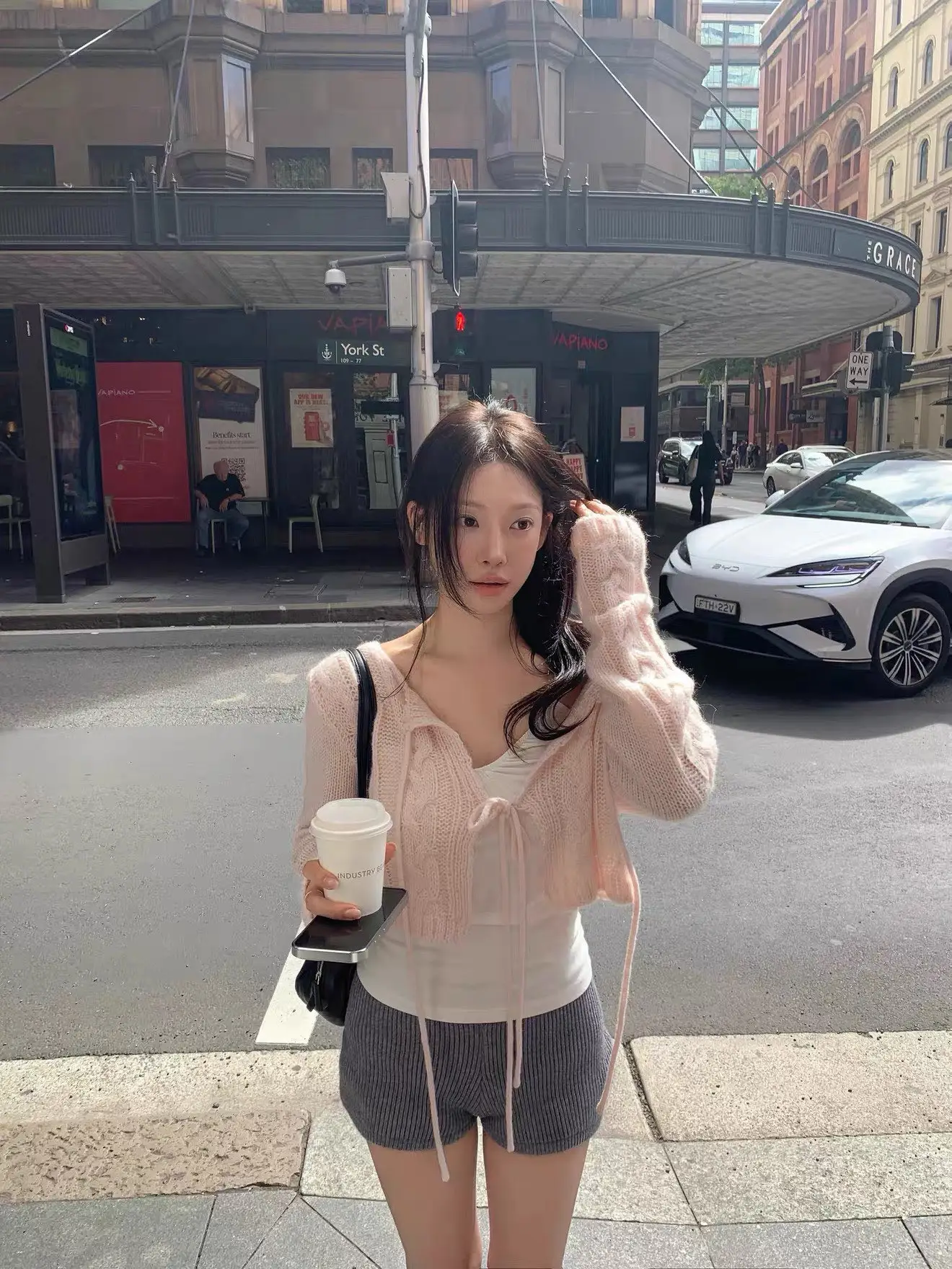 V넥 레이스 가디건 상세 이미지 20